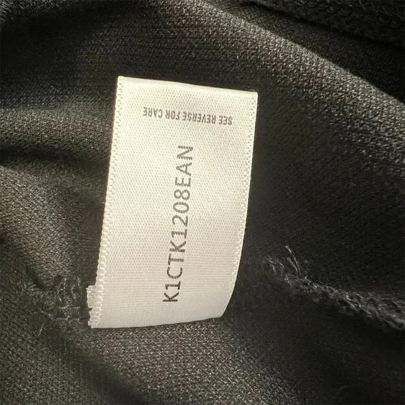 Anthropologie Bishop & Young One-Shoulder Bow Tie Top Black Size S - Picture 5 of 8